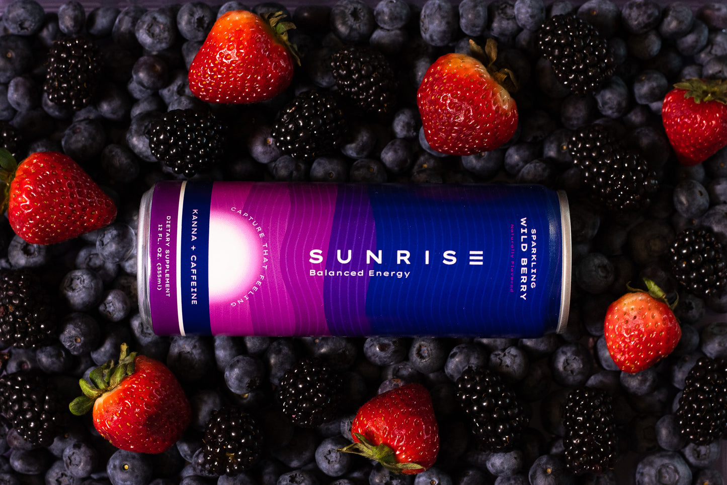 SUNRISE Sparkling Wild Berry- 4 Pack