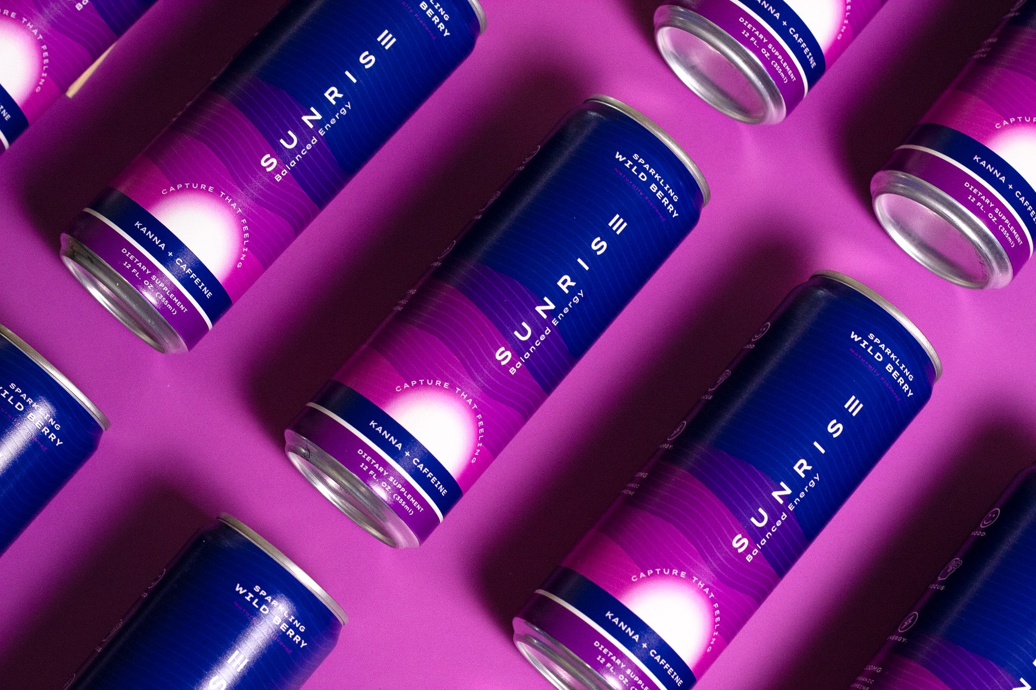 SUNRISE Sparkling Wild Berry- 4 Pack