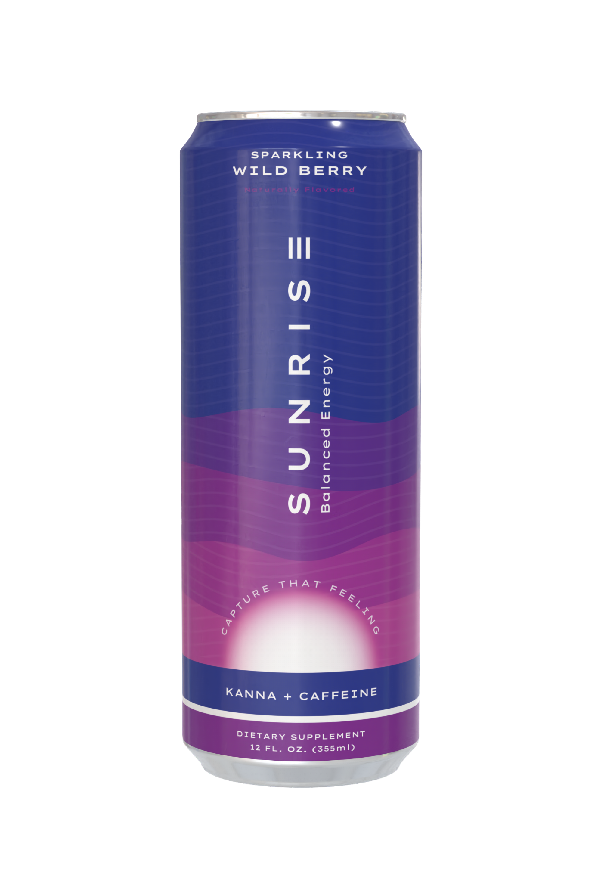 SUNRISE Sparkling Wild Berry- 4 Pack